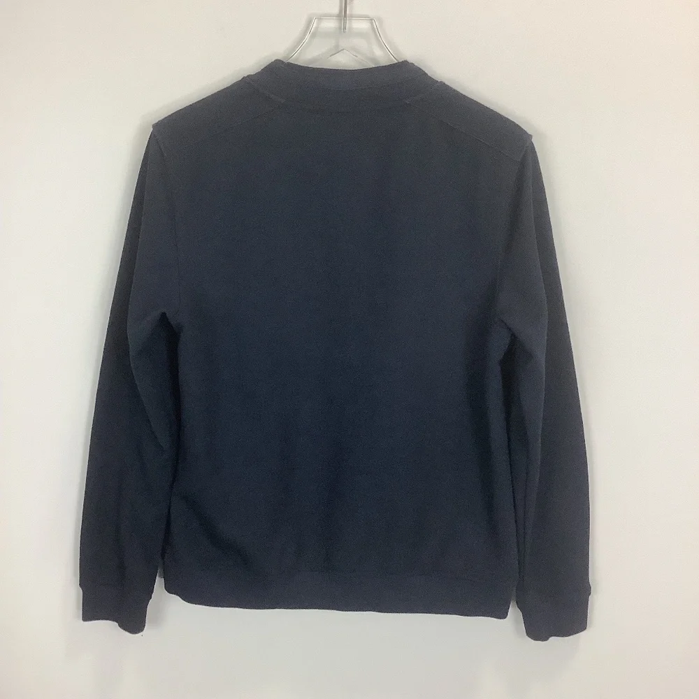 Magaschoni Men's Bomber Jacket Navy Size‎ Medium